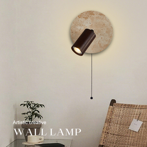 Энергосберегающий уличный светодиодный 7 Вт комнатный коридор Лестница Внутренний двор украшение натуральный желтый пещерный камень настенный светильник - Product Image 3