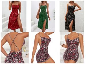 2025 stok pakaian Diskon gaun wanita baru blus atasan baju kaus dan potong Di busana bekas - Product Image 4