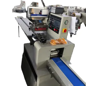 multi-function pillow type full-automatic packaging machine for soaps, cakes, candies