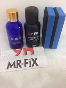 Paquete de cristalización automotriz Mr. FIX9H con agente desengrasante, impermeabilizante y antiarañazos 30ml+30ml - Product Image 3