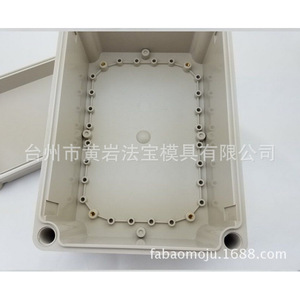 Plastic <b>Waterproof</b> Junction <b>Box</b> Pvc Injection Molding Outdoor <b>Electrical</b> Control <b>Box</b> Custom Mold Processing - Product Image 2