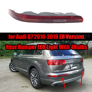 Pour Audi Q7 2016-2019 Version EU, 4 ampoules, feux arrière LED, clignotants, feux stop, feux de freinage - Product Image 1