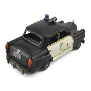 34*16*15CM Iron Car Model <strong>Office</strong> Decorations Metal Craft Vintage <strong>Police</strong> Car Model Handicraft Handmade Retro Metal Crafts <strong>Gifts</strong> - Product Image 4