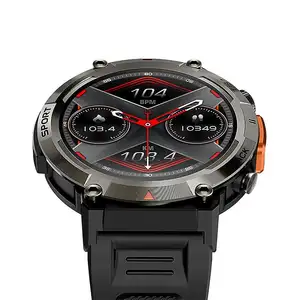 Smartwatch S100 จอแสดงผล Tft ขนาด 1.45 นิ้ว 100+ โหมดกีฬา Ip เลือกนาฬิกาสมาร์ทสไตล์บุรุษกันน้ํา