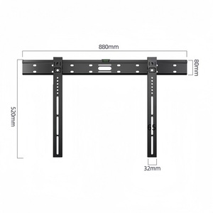 Cấu hình thấp phổ cố định khung TV phẳng 65 inch TV Wall Mount TV chủ - Product Image 2