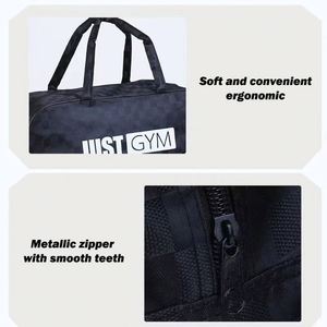 Sac de sport et de voyage Oxford grande capacité pour homme, imperméable, avec séparation sec/humide - Product Image 5