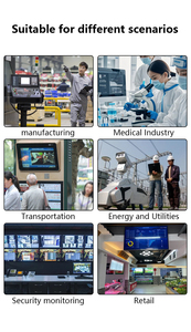 15/17/19 Inch Industrial Embedded Wall-Mounted <strong>Desktop</strong> All-in-One Panel PC DDR3 RAM <strong>10</strong> Touch Points 8GB Video Memory <strong>Windows</strong> <strong>10</strong> - Product Image 5