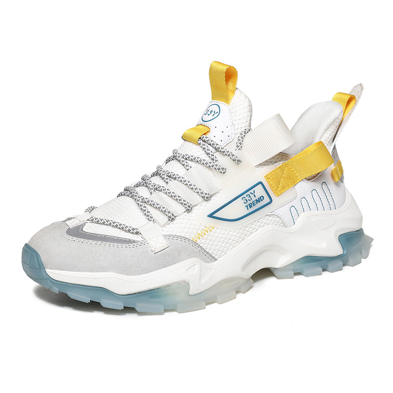 Fly Knit Breathable Upper Men Sports Shoes Lightweight Fashion Men Shoes and Sneakers