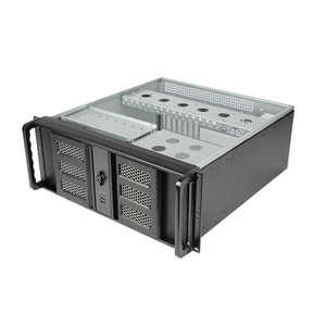 Yüksek kaliteli çift kapı ön Panel 4U sunucu kasası derinlik 480mm <span class=keywords><strong>19</strong></span> inç endüstriyel ATX bilgisayar rafa sunucu durumda - Product Image 2