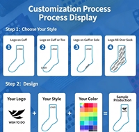 Chaussettes de sport en coton côtelé multicolores personnalisées avec logo, chaussettes grises chinées pour hommes et femmes, vente en gros