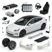 Yuchi Nouveaux pare-chocs et ailes extérieurs universels à fixation par boulons pour Tesla Model 3/Y/X/S Garantie de 6 mois Vente directe d'usine