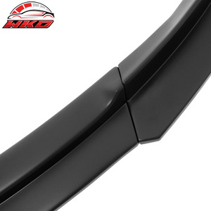 Pour Tesla Model 3 2017-2023, style IKON V4, 3 pièces, lèvre de pare-chocs avant, noir mat, ABS, pièces automobiles de haute qualité, kit carrosserie - Product Image 5