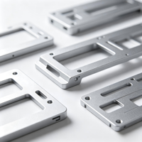 Support de bureau pliable en aluminium usiné CNC pour écran E-Paper, boîtier métallique de protection pour affichage E-Ink