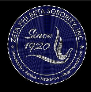 Zeta Phi-diamantes <span class=keywords><strong>de</strong></span> imitación personalizados, diseño <span class=keywords><strong>de</strong></span> talla grande, transferencia <span class=keywords><strong>de</strong></span> calor, para camisa y ropa - Product Image 3