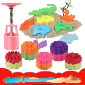 Juguetes de diseño, arena de algodón, juego de arte creativo para juego de modelo de arena mágica para niños y niñas, arena de modelado sensorial - Product Image 5