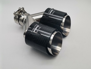 Weego — tube silencieux d'échappement Akrapovi * c, personnalisé, double Fiber de carbone, pour Bmw F30, vente en gros - Product Image 3