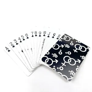 Vente en gros stock de cartes à jouer sexy au poker jeux amusants pour améliorer les relations entre adultes imprimés sur papier boîte de logo personnalisable emballée