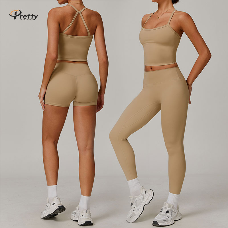 Winter Brushed Backless Yoga Tank Top Quick-Drying Fitness Top Outerwear Running Sports Vest for Women Cross Back Design