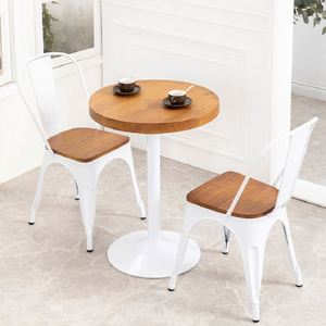 Popular Antique Iron Stackable Restaurant Dining Vintage Industrial Style Metal <b>Dinning</b> <b>Chair</b> for Sale - Product Image 3