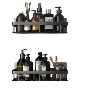 Organisateur d'angle adhésif moderne pour cuisine et salle de bain, étagère de douche pour salles de bain et cuisines - Product Image 6