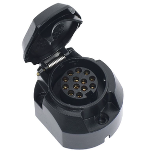 12V <span class=keywords><strong>13</strong></span> Pin Europa Ronda Remolque Enchufe Remolque Adaptador Remolque Conector - Product Image 5