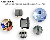 Module de scanner de codes-barres QR intégré A156 pour tourniquet de métro, billetterie de transport en commun, portique de contrôle d'accès 1D 2D USB TTL à réponse rapide