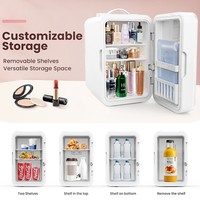 Nouveau mini-réfrigérateur électrique PC-F002 portable, déshumidificateur déshydratant sans givre pour usage intérieur/extérieur en voiture et à l'hôtel