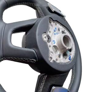 Volant de voiture personnalisé en cuir sport pour <span class=keywords><strong>Audi</strong></span> S6 S7 A4 B8 <span class=keywords><strong>A5</strong></span> A6 A7 Q3 Q5 A3 S3 S8 R8 <span class=keywords><strong>S</strong></span>-<span class=keywords><strong>Line</strong></span> - Product Image 3