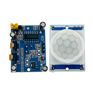 Oky3270 HC-SR501 con người Mô-đun cảm biến hồng ngoại <span class=keywords><strong>PIR</strong></span> phát hiện chuyển động cho <span class=keywords><strong>Arduino</strong></span> tự làm thiết bị điện tử Home an ninh dự án STEM - Product Image 4