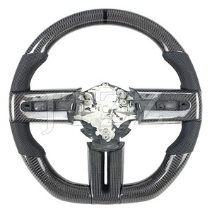 Pour Ford Mustang volant en Fiber de carbone ST <span class=keywords><strong>RS</strong></span> GT350 <span class=keywords><strong>500</strong></span> 2009 2010 2011 2012 2013 accessoires intérieurs automobiles améliorés - Product Image 1