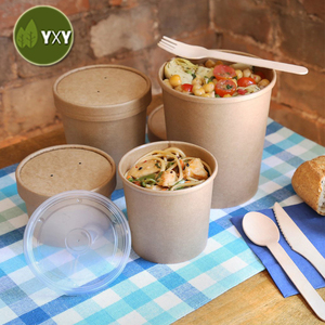 100% Dùng Một Lần Phân Hủy Sinh Học Thức Ăn Nóng Đưa Ra Soup <span class=keywords><strong>Container</strong></span> Bán Buôn - Product Image 2