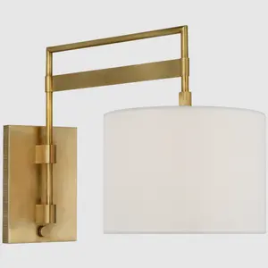 Amerikanisches Vintage-Modernes Design Innendekor Wand-Schaum-Messe Luxus-Stil Horizontale Wandlampe