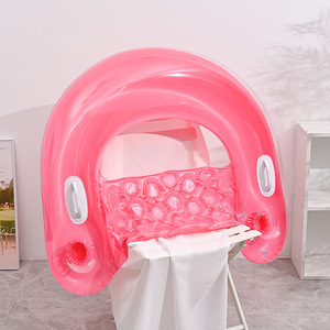 Silla Flotante Inflable Mingyuan 120x88cm, Tumbona de PVC para Verano, Reposacabezas Portátil para Adultos con Reposabrazos - Product Image 2