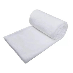 50 "X 60" blanc blanc Sublimation <span class=keywords><strong>bébé</strong></span> <span class=keywords><strong>couverture</strong></span> en gros personnalisé Super doux <span class=keywords><strong>polaire</strong></span> flanelle vierge sublimation couvertures - Product Image 6