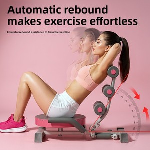 Chaise d'entraînement abdominale <span class=keywords><strong>pliable</strong></span> pour la maison, dispositif d'assistance aux sit-ups pour l'exercice et le fitness en intérieur - Product Image 2