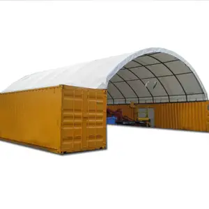 Tenda de garagem para galpão de recipientes de metal, armazém de extensão econômica de epipen, liquidação de móveis, venda