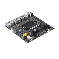 Qotom Thin itx x86 Routeur Carte Mère Pare-Feu 6 Intel I211-AT/I210-AT Gigabit LAN Ethernet Pfsense Carte Mère