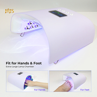 Nouvelle lampe à ongles UV couleur mate, haute réflexion, pour gel, 36 perles LED en cristal, lampe UV intelligente
