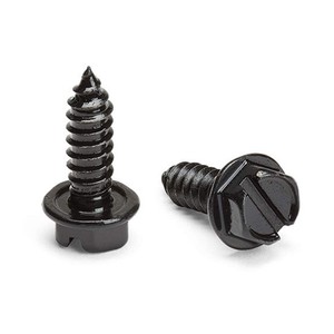 Tornillos Negros Antirrobo <span class=keywords><strong>para</strong></span> Fijar Matrículas, Marcos y Cubiertas de Matrículas en Automóviles y Camiones - Product Image 2