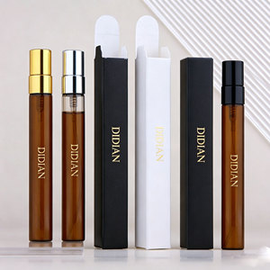 Botol Sampel Parfum Produk Baru 10ml Kaca Amber Pompa Semprot Reed <span class=keywords><strong>Diffuser</strong></span> Isi Ulang Kemasan Kotak Pewangi - Product Image 2