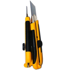 Couteau multi-usage robuste de 25 mm avec lames SK5 cassables, boîtier ABS, couteau utilitaire pour la découpe de boue, pour la construction industrielle - Product Image 5