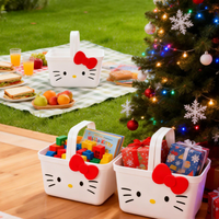 Panier de rangement pour enfants en forme d'animal, en plastique, pour la maison, mignon et pratique