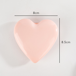 Espejo Plegable Compacto y Bonito con Logotipo Personalizado, Cepillo para Niños, Portátil, de Bolsillo, con Forma de Corazón, Cepillo para el Cabello Plegable de Viaje con Espejo - Product Image 2