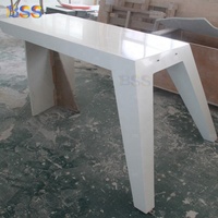 Table de bureau futuriste en lévitation Table de patron unique Table de bureau d'ordinateur cool suspendue au mur