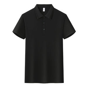 เสื้อโปโลสีพื้นแขนสั้นโพลีเอสเตอร์สำหรับใส่ในฤดูร้อนทุกวัน - Product Image 2