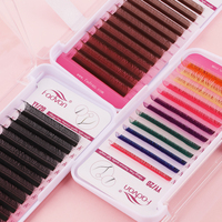 Cils YY 2D 3D 4D 5D 6D Forme W, Extensions de Cils Volume Pré-faits, Faux Cils, Plateaux de Cils YY Fadvan De Cilios