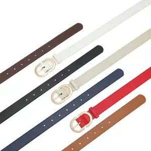 Koreanische Version des All-Match Alloy Ladies Belt Trendy Jacken gürtel Damen Simple Bare Body Korsett Imitation Ledergürtel