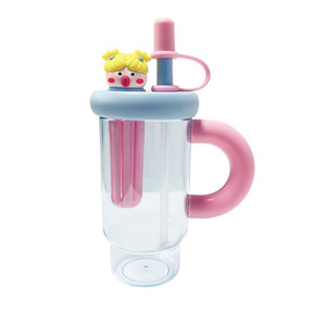 Bottiglia d'acqua per <span class=keywords><strong>bambini</strong></span> quadrata di alta qualità <span class=keywords><strong>con</strong></span> coulisse portatile per sport all'aria aperta in plastica per acqua - Product Image 5
