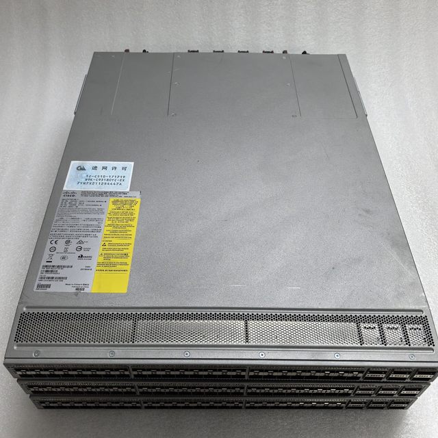 N9K-C93180YC-EX 48-Port 10/25G SFP+ Core Enterprise Layer 3 Network Switch 6-Port 40G QSFP+ Dual Power Switch with 4-fan Module