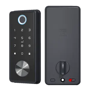 SZMYQ automaticTTLock Tuya App Digital Wifi Deadbolt hidup pintar Hotel kunci pintu depan kunci listrik pintar keamanan